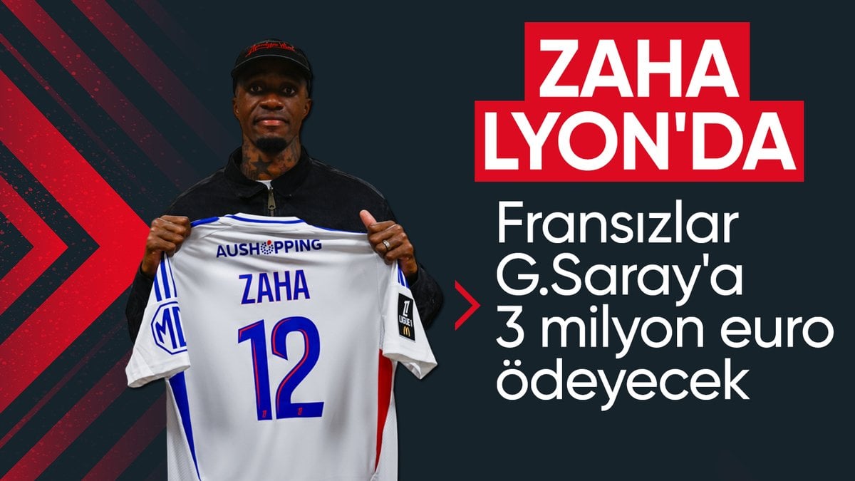 Lyon, Galatasaray’dan Wilfried Zaha’yı kiraladı