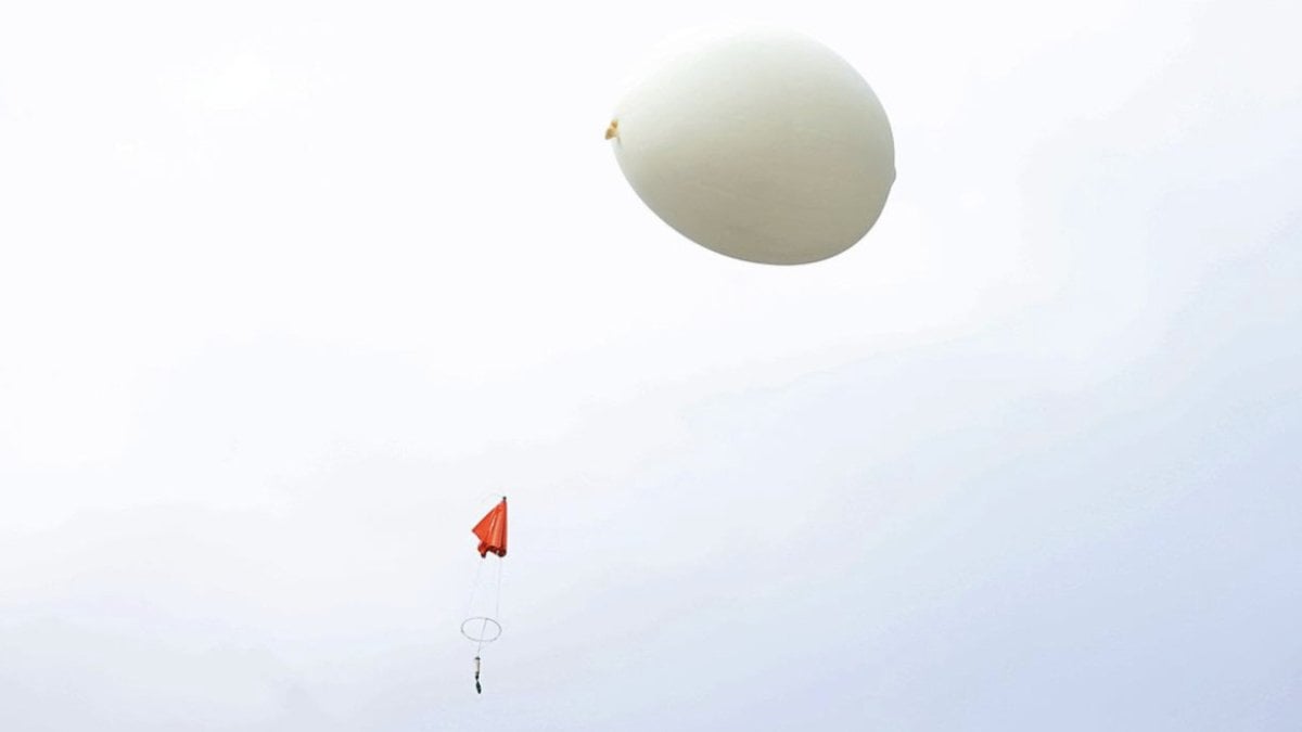 Meteoroloji balonları hava tahminlerinde en büyük yardımcı