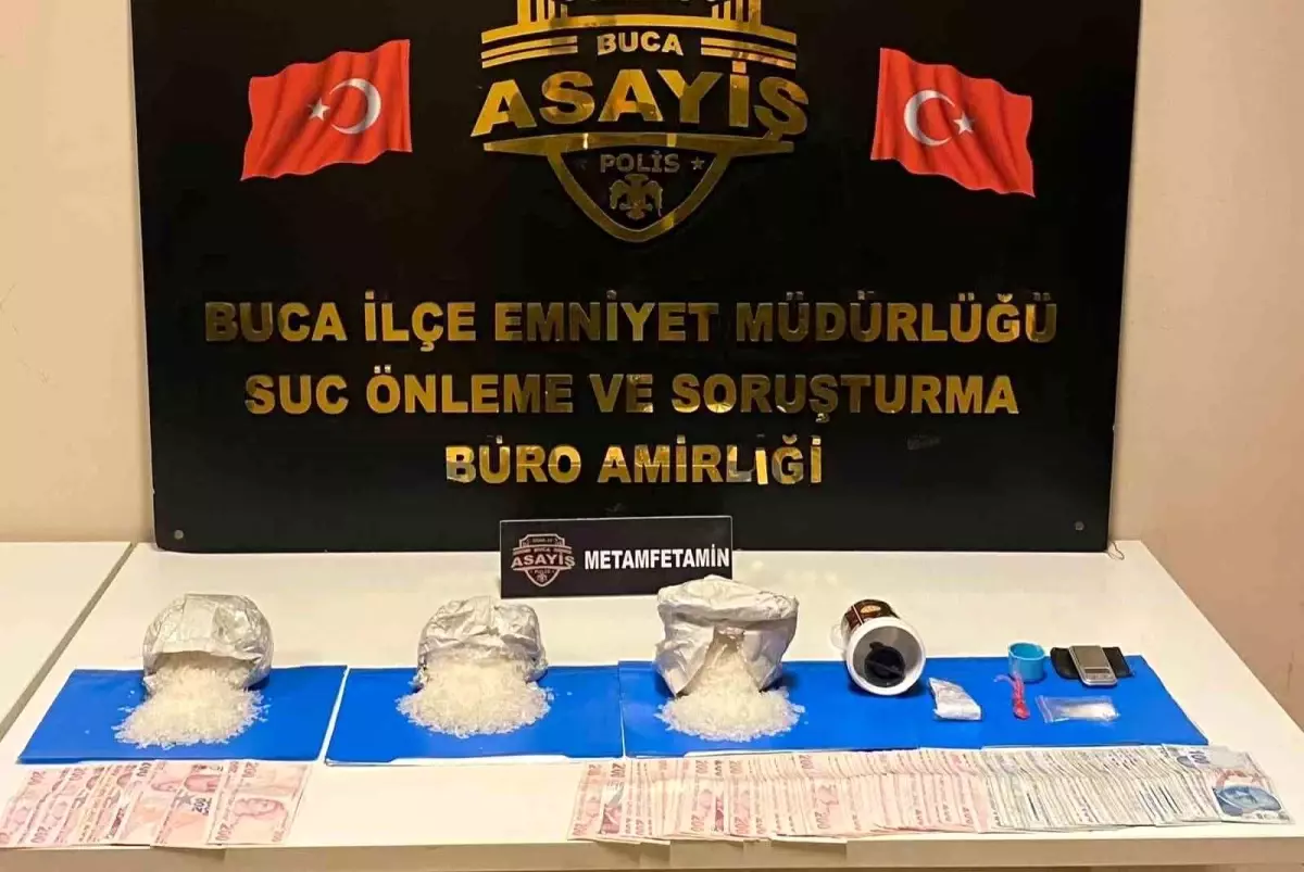 Buca’da Uyuşturucu Operasyonu: 1,6 KG Metamfetamin Ele Geçirildi