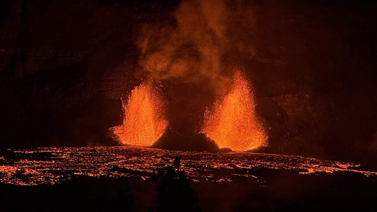 Hawaii’de volkanik hareketlilik