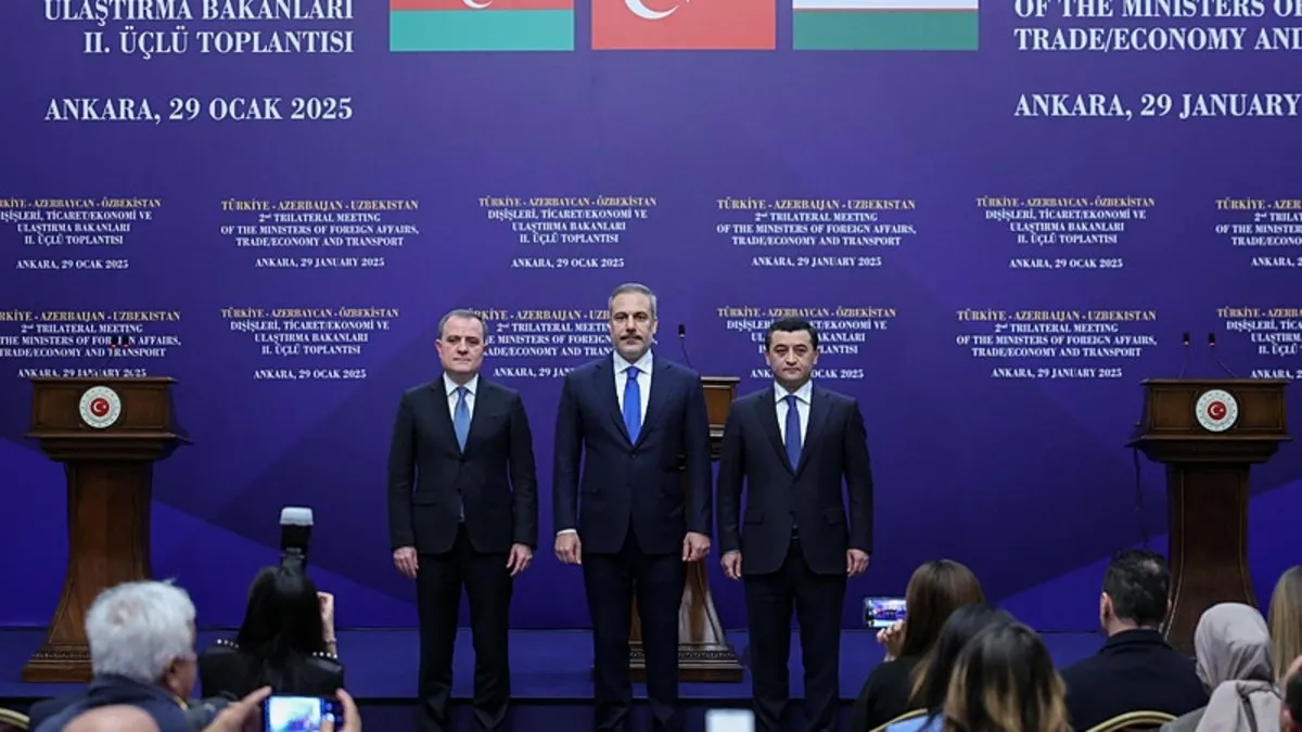 Türk dünyası için kritik dönemeç! 9 bakan bir araya geldi: Orta Koridor için projeler ivme kazanacak