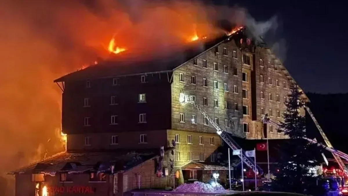 Otel yangınında yeni gelişme: 2 kişi daha gözaltına alındı!