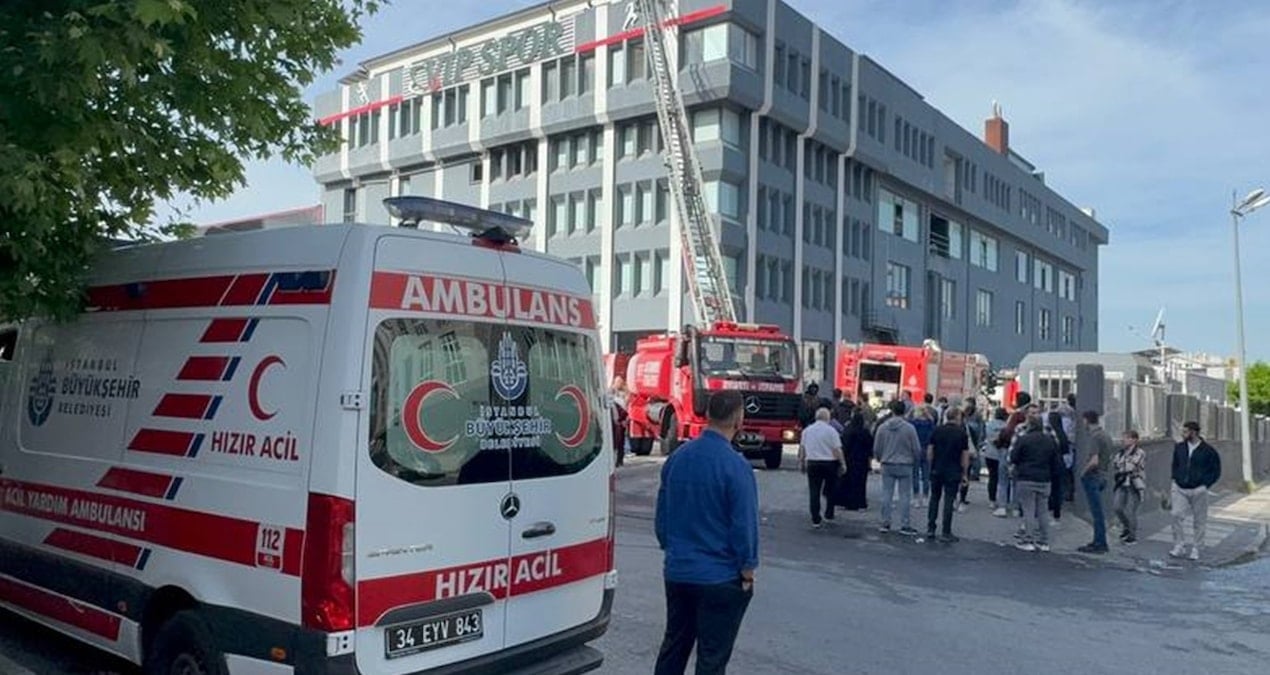 Bağcılar’da tekstil fabrikasında yangın